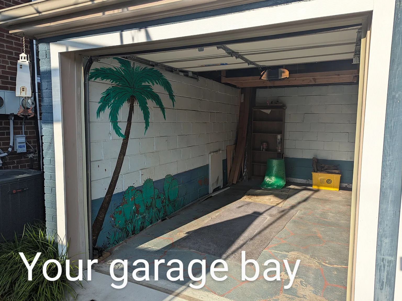Park your car in the garage